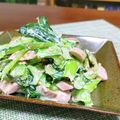 かわゆう1211's cooksnap of when they made 小松菜のクリームチーズおかか和え.