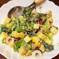 クックZTL54V☆'s cooksnap of when they made 簡単！さつま芋・竹輪のごまマヨサラダ！.