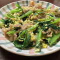 なつっこりー's cooksnap of when they made 豚バラと小松菜の中華炒め.