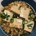 かずくん☆'s cooksnap of when they made 簡単おつまみ＊あつあつ！たぬき豆腐.