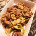 emola's cooksnap of when they made おつまみに！砂ズリゆずこしょう炒め.