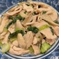 悠LOVE航's cooksnap of when they made 鶏胸肉と青梗菜の中華あんかけ.