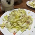 め目め's cooksnap of when they made 白菜消費に！白菜とサバ水煮缶のサラダ.