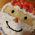 こんこんこんのん's cooksnap of when they made ★簡単サンタクロース クリスマス ケーキ.