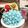 ﾐｶﾝさん。's cooksnap of when they made 簡単　キャラ　ドームケーキ☆エルサ.