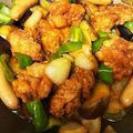 きみらす's cooksnap of when they made 鶏の唐揚げのリメイクは酢鶏に決まり！.
