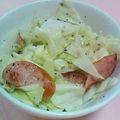 ＊まめゴマ＊'s cooksnap of when they made キャベツとウインナーのシンプル炒め.