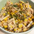 シノミー's cooksnap of when they made れんこんとコーンのツナマヨサラダ.