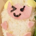 ♪USAGI♪'s cooksnap of when they made 俵ひつじちゃんおにぎり＊キャラ弁.