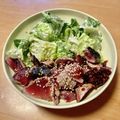 さすらい's cooksnap of when they made カツオのシーザーサラダ風.