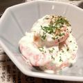 etsukoooo's cooksnap of when they made エビのガーリッククリームチーズ和え.