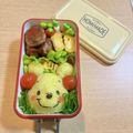 クックIN5TB1☆'s cooksnap of when they made 簡単キャラ弁☆プーさんおにぎり♪.
