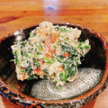 あっちゃんキッチン♪'s cooksnap of when they made ほうれん草と柿の白和え.