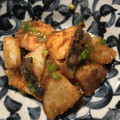 クックNN1BQ8☆'s cooksnap of when they made 胡麻風味のやまいもと鮭の炒め物.