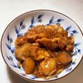 ♪ゆかたん♡'s cooksnap of when they made 厚揚げと里芋で♪豚肉入りこっくり味噌炒め.