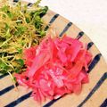 桜月❀咲良mommy's cooksnap of when they made 紫キャベツのマリネ.