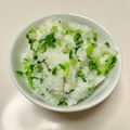 azbjbn's cooksnap of when they made 大根葉で菜飯おむすび.