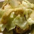 maruru-nn's cooksnap of when they made 節約レシピ！油揚げとキャベツの味噌炒め.