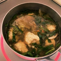 ハルぶらんど's cooksnap of when they made 調理師さんのしっとり鶏豚だんご鍋.