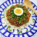 在宅勤務のおじさん's cooksnap of when they made 和風キーマカレー.