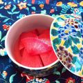 クレイプメートル's cooksnap of when they made 赤い大根で簡単漬物.
