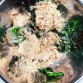 ☆あさ's cooksnap of when they made ほうれん草の胡麻和えおかか入り♪.