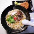 ルチアーノ★★★'s cooksnap of when they made 牛肉たっぷり♪肉うどん（５分でＯＫ♪）.