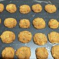 PontBri's cooksnap of when they made アメリカンなマカダミアクッキー.