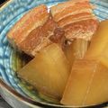 yummy?'s cooksnap of when they made 豚の角煮.