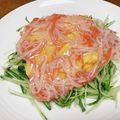 vabochan's cooksnap of when they made 簡単☆水菜のふんわり卵✿カニカマあんかけ.