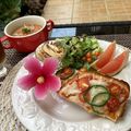 南風♡'s cooksnap of when they made 朝食に！簡単ピザトースト♪.