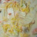 鶏皮坊主's cooksnap of when they made フライパンde簡単♡鮭と白菜のクリーム煮.