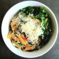 ひさかた's cooksnap of when they made ケールとレモンソースのパスタ.