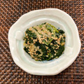 emiiem's cooksnap of when they made ほうれん草ともやしの和え物♪.