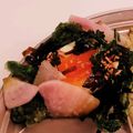 私市ビッキーズ津門巳's cooksnap of when they made “春菊菊名ゆで卵桜漬たらこふりかけ”.
