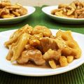 horseland's cooksnap of when they made れんこんと豚肉の甘酢味.