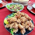 Superlittleboo's cooksnap of when they made 醤油麹と米粉で唐揚げ.