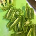 yu🐓's cooksnap of when they made 超時短、超簡単、私のピーマンの切り方.