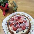ﾄﾞﾗﾐ's cooksnap of when they made ＊クリスマスに＊ダブルチョコレート・チーズケーキ.