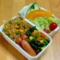 ルぴあ's cooksnap of when they made コーンとほうれん草、にんじんのバター炒め.