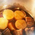 aoikuyo's cooksnap of when they made 【備忘録】豚角煮だいこん　圧力鍋.
