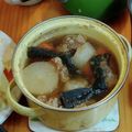 もぐらや00's cooksnap of when they made 豚肉と大根のコク煮込み.