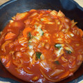 クック3DWPZ4☆'s cooksnap of when they made トマト缶で簡単 あったかトマト鍋.