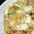 aikaji's cooksnap of when they made 白菜入り麻婆春雨.