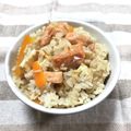 ＊ぷくぅ＊'s cooksnap of when they made 鮭ハラスのバター炊き込みご飯♡.