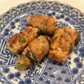 悠LOVE航's cooksnap of when they made ちぢみほうれん草豚バラ巻き.