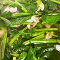 ポムポムポヨコ's cooksnap of when they made ＊豚バラとほうれん草の生姜スープ＊.