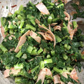 あすころとっつ's cooksnap of when they made 大根の葉をオイマヨで和えただけの一品！！.