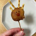 zushishi's cooksnap of when they made クリスマスに☆トナカイのアメリカンドッグ.