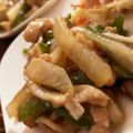 MULA's cooksnap of when they made 豚ロースとピーマンのオイスター炒め♪.